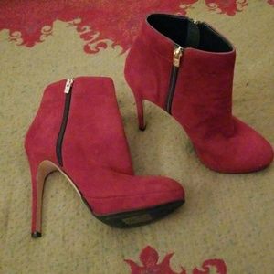 Italian boots - red